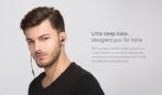 Écouteurs intra-auriculaires avec micro, pour Xiaomi Mi PISTON NOIR – Image 3