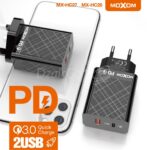 Chargeur mural Moxom MX-HC27Type-C PD QC3.0