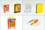 JAKEMY JK-6032A – kit d'outils de réparation professionnels 32 en 1, tournevis de précision multifonctionnel pour iphone, jeu de tournevis pour ordinateur portable – Image 3