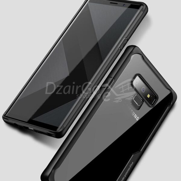 حافظة سيليكون أكريليك هجينة مقاومة للصدمات من نوت 9، حافظة شفافة من IPAKY SAMSUNG Note 9