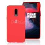 Coque en silicone d'origine 1+6 روج لOneplus6