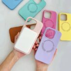 Étui arrière 14PRO Magsafe en cuir de qualité supérieure pour iphone 14 PRO – Image 4