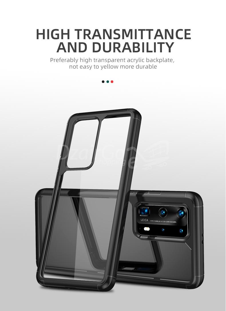 Ha25bcd9367b147e593af2dd1675c0aecC.jpg P4O PRO Coque en Silicone acrylique hybride antichoc IPAKY coque transparente – Image 1