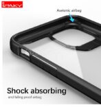 Coque en Silicone acrylique hybride antichoc IPAKY  coque transparente IPHONE 12 / IPHONE12 PRO – Image 8