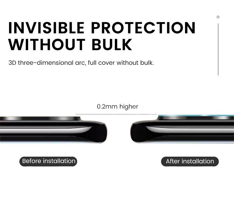 Hb2e1e711fbf44d30b658a49272a1cc2as.jpg Protecteur de verre d'objectif d'appareil photo pour huawei  P40/P40 PRO – Image 2