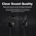 Ecouteurs Bluetooth sans fil oreillettes de Sport étanches, stéréo, mains libres avec micro, pour IPhone/Samsung/Huawei – Image 4