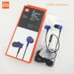 Écouteurs intra-auriculaires avec micro, pour Xiaomi Mi PISTON BLEU