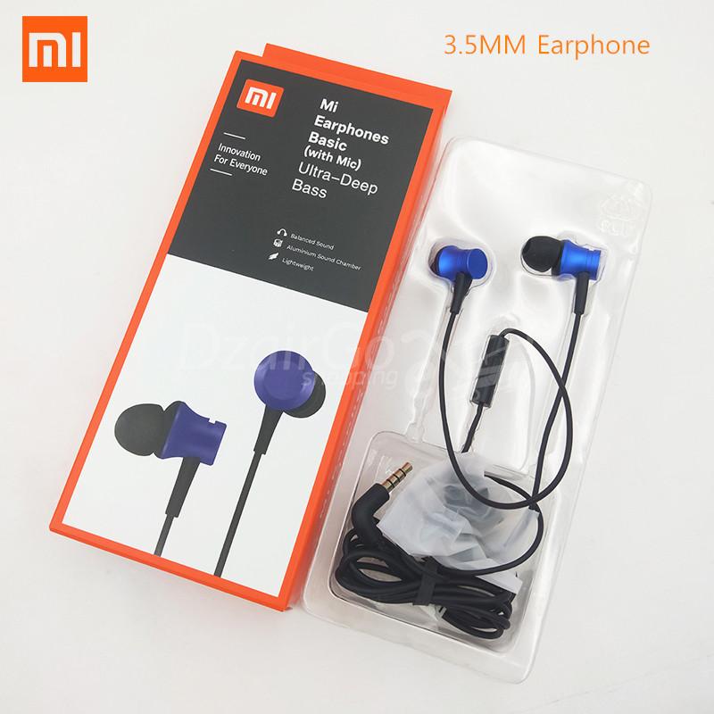 Hbbcbbadefc15405fb2ddd0d4e74f68d8z-1.jpg Écouteurs intra-auriculaires avec micro, pour Xiaomi Mi PISTON BLEU – Image 1