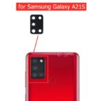 A 21S Protection d'objectif de caméra en métal anti-rayures, pour Samsung Galaxy A21 S /A21S – Image 2