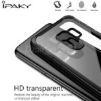S9 حافظة سيليكون أكريليك هجينة مقاومة للصدمات IPAKY حافظة شفافة S 9 - الصورة 2