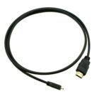 HDMI ذكر إلى مايكرو HDMI ذكر كابل ذهبي - 1.5 م - الصورة 3