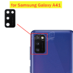 أ 41 Protection  d'objectif de caméra en métal anti-rayures, صب Samsung Galaxy A41