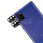 أ 41 Protection d'objectif de caméra en métal anti-rayures, صب Samsung Galaxy A41 - الصورة 2