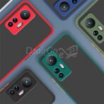 Coque pour Xiaomi 12 Pro Bi-matière Bague Métallique Support