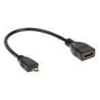 ⁦مايكرو HDMI ذكر إلى محول أنثى HDMI⁩ - الصورة ⁦2⁩