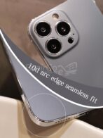 Coque arrière 12PRO MAX  mate avec objectif d'appareil photo, Film de protection souple pour iPhone 12 PRO MAX – Image 2