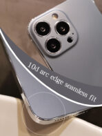 Coque arrière 12PRO MAX  mate avec objectif d'appareil photo, Film de protection souple pour iPhone 12 PRO MAX – Image 2