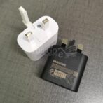 ⁦محول سامسونج 25 وات أصلي بريطاني أسود⁩ - الصورة ⁦5⁩