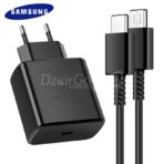 Samsung Original Ultra Fast Charger 45 W USB-C Port / USB Type-C To C Cable 5A / Vietnam - الصورة 5