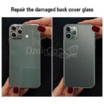 ⁦غطاء خلفي غير لامع مع عدسة الكاميرا, طبقة حماية ناعمة لهاتف iPhone 12 طليعة⁩ - الصورة ⁦4⁩