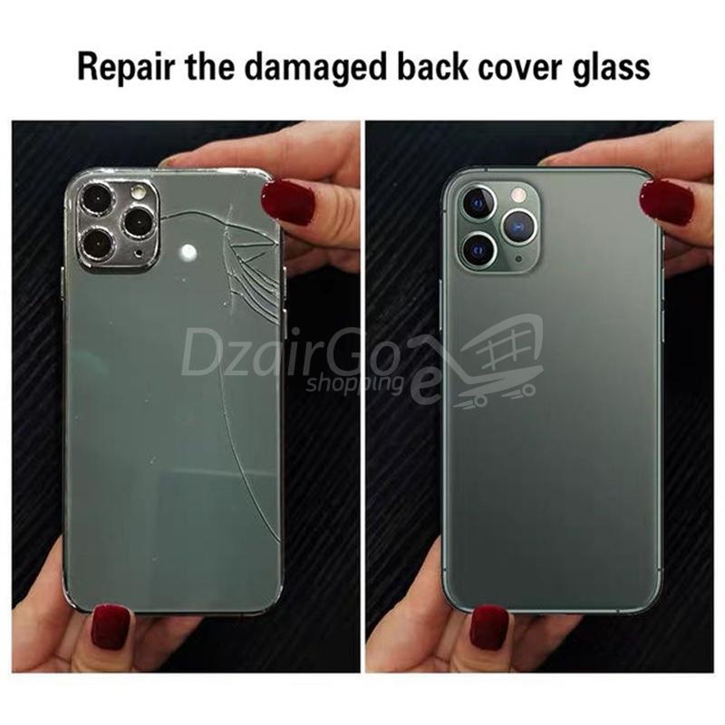 Sd182918c2c3049618d937c65afffaf5eq.jpg Coque arrière mate avec objectif d'appareil photo, Film de protection souple pour iPhone 12 PRO – Image 4