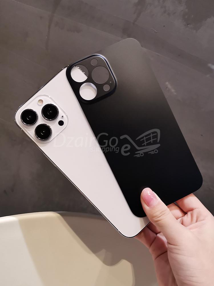 Sf08e0347ab864a4a9e6cb60b02330983C.jpg Coque arrière 12PRO MAX  mate avec objectif d'appareil photo, Film de protection souple pour iPhone 12 PRO MAX – Image 3