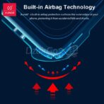 S22+ Antichoc Anneau Support Téléphone XUNDO Cas Couverture Boîtier S22+ xundd – Image 5