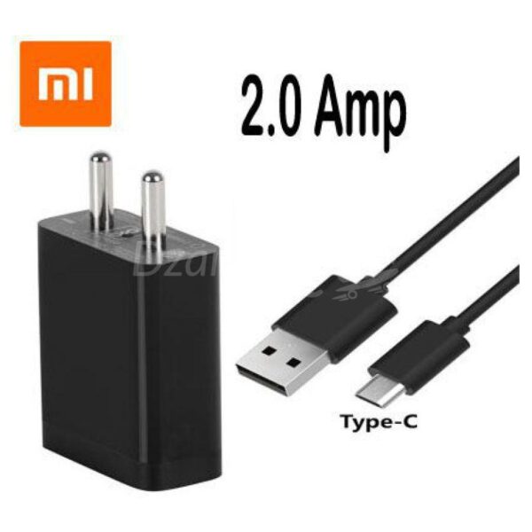 Chargeur mural Xiaomi Redmi 2.1A 100% d'origine avec câble de données de type C