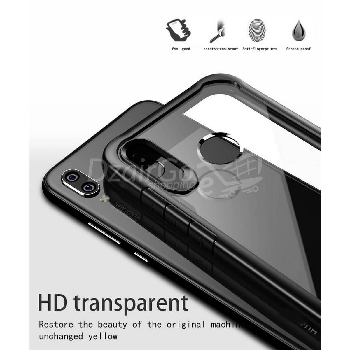 a5124Y6 Pro92999ey6prime في السيليكون السيليكون الاكريليك الهجينة مضادات الشفافة Ipaky Y6 PRO 2019 Y6PRIME Coque en Silicone acrylique hybride antichoc IPAKY coque transparente - الصورة 1