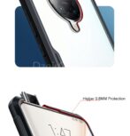 جراب سيليكون أكريليك هجين مقاوم للصدمات من REDMI K30 PRO غلاف شفاف IPAKY - الصورة 3