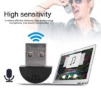 Super Mini USB 2.0 pour Microphone et Audio, pilote de conversation en Studio, pour ordinateur Portable, Notebook, PC, MSN, Skype – Image 3