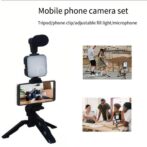 Kit D'enregistrement ay49 Vidéo Pour Smartphones et apreille photo standart AY-49
حامل الهاتف للتصوير الإحترافي ،متعدد الاستخدام – Image 2