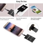 وحدة شحن USB صغيرة لاستقبال الشحن اللاسلكي QI للهواتف المحمولة التي تعمل بنظام Android