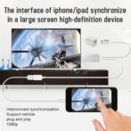 ⁦كابل HDTV, محول فيديو hdmi hd⁩ - الصورة ⁦2⁩