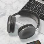 casque P9 d'écoute sans fil Bluetooth, مناسب لأجهزة الكمبيوتر والهواتف المحمولة, سماعة ألعاب ستيريو مع ميكروفون مع سماعة صب ووفر رياضية