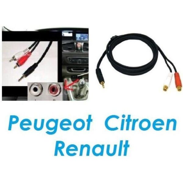 Cable Auxiliaire MP3 pour autoradio