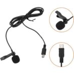 Mini-Microphone professionnel stéréo à Clip, 1.5m, avec câble USB, pour Gopro Hero 3 3 + 4, caméra d'action – Image 3