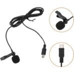 ميكروفون صغير احترافي بمشبك ستيريو, 1.5م, مع كابل يو اس بي, صب جوبرو هيرو 3 3 + 4, caméra d'action - الصورة 3