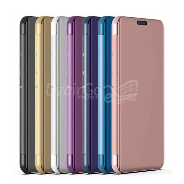 coque-huawei-mate-20-pro-cover-case-mirror-flip.jpgو غطاء مرآة قابل للطي Coque pour Huawei Mate20 pro Housse Flip Miroir Cover Etui mate 20 pro - الصورة 2