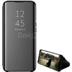 pochette Mirror S9 NOIR  Case pour Samsung Galaxy S9 ORIGINAL Case Flip Slim Clear View
