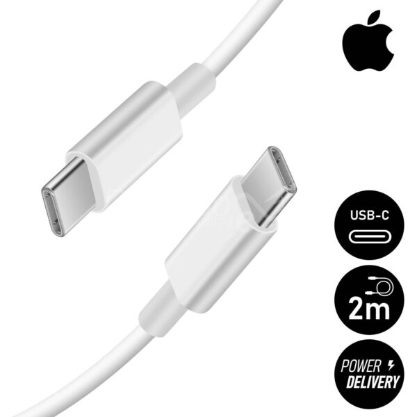 Câble USB type C Original Apple (2m) Charge Rapide Macbook / iPad Pro