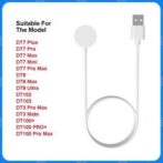 شاحن ساعة لاسلكي مغناطيسي محمول ,عالمي. ساعة ذكية/ساعة متصلة