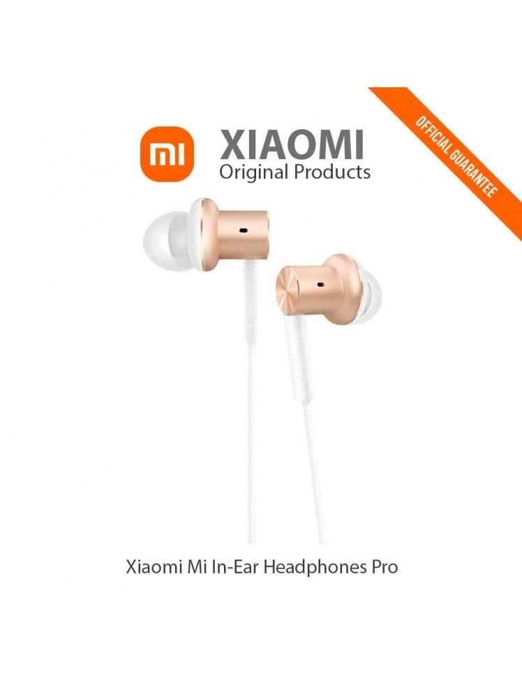 ecouteurs-xiaomi-mi-in-ear-headphones-pro.jpg Écouteurs intra-auriculaires avec micro, pour Xiaomi Mi PISTON GOLD – Image 1