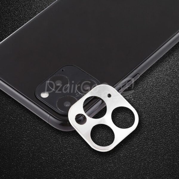 Anneau de Protection d'objectif d'appareil photo pour iPhone 11PRO/ IPHONE11 PRO MAX placage en aluminium