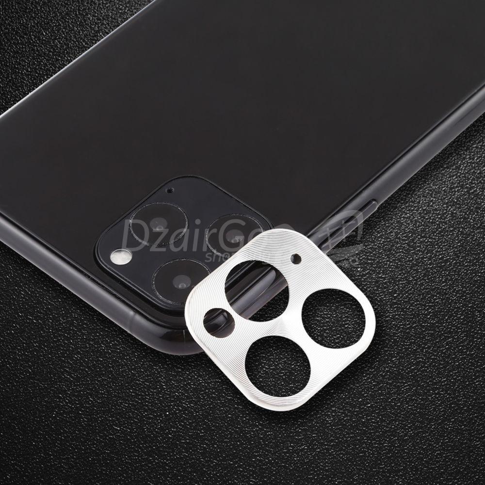 فيلم زجاج مقسى لهاتف iphone 11 pro max back camera واقي عدسة على غرار ورق كرتون فضي. jpgبالألمنيوم Anneau de Protection d'objectif d'appareil photo pour iPhone 11PRO/ IPHONE11 PRO MAX placage en aluminium - الصورة 1