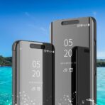 حافظة لهاتف هواوي ميت 20 برو غطاء مرآة قابل للطي 20 pro - الصورة 3