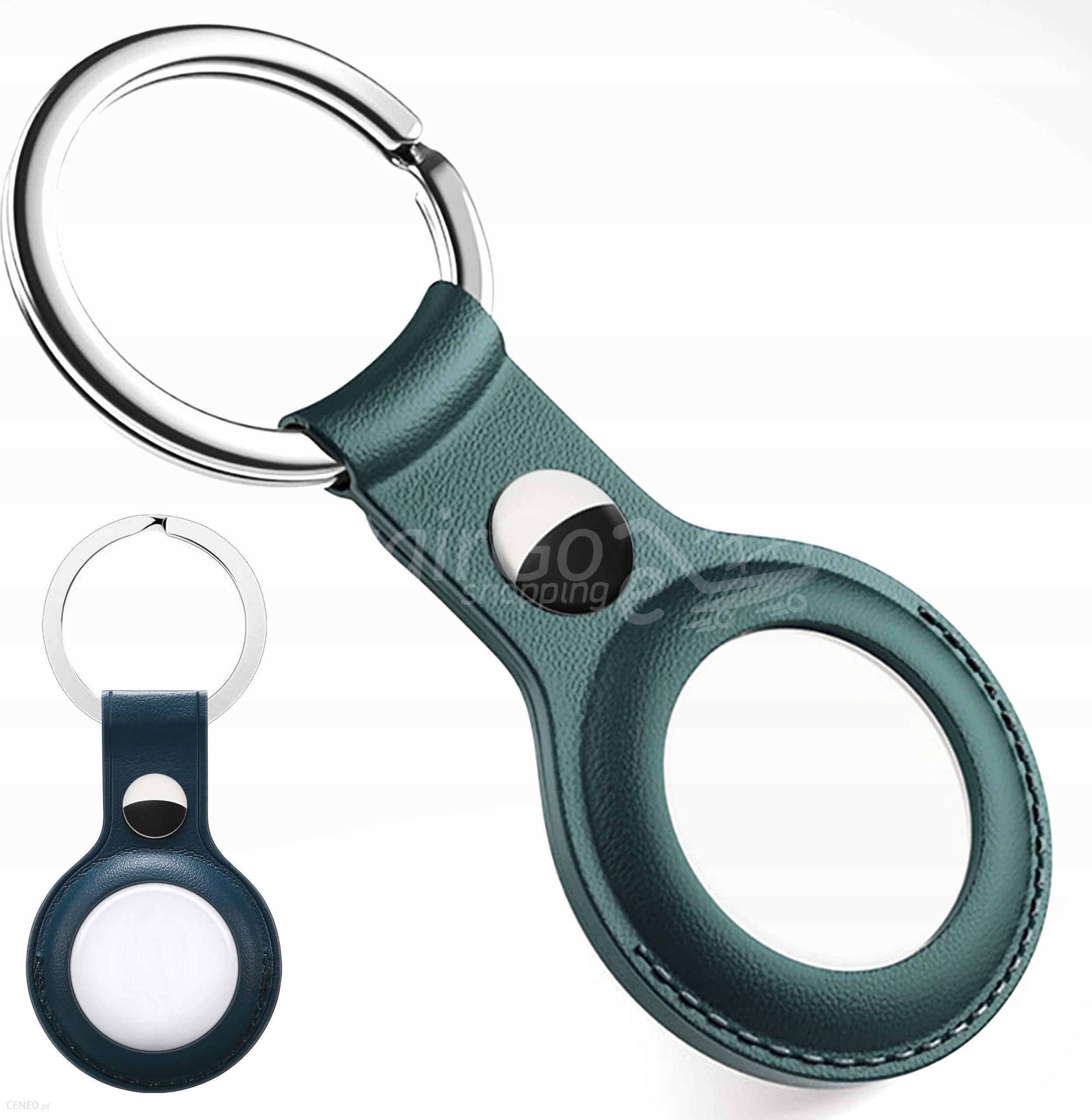 i-leather-case-keychain-key-case-for-apple-airtag.jpgعي لـ Apple Airtagg.حالة وقائية لأبل AirTag porte-clés en cuir simili pour Apple Airtag, étui de protection pour Apple AirTag, Bluetooth, traceur de localisation - الصورة 1