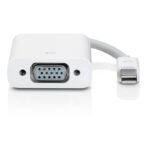 Adaptateur de câble Mini DP vers VGA Port d'affichage Mini DisplayPort Mini Thunderbolt 1080P pour Apple Macbook Mac iMac Pro Air