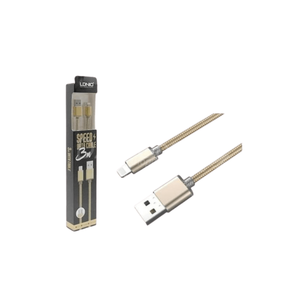 Câble LDNIO Data iphone LS31 3m 2.1A