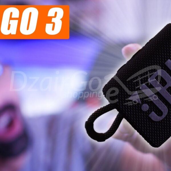 جيه بي ال جو 3 - مكبر صوت بلوتوث محمول وخفيف الوزن, مع صوت جهير قوي وأسلوب جريء – مقاوم للماء والغبار